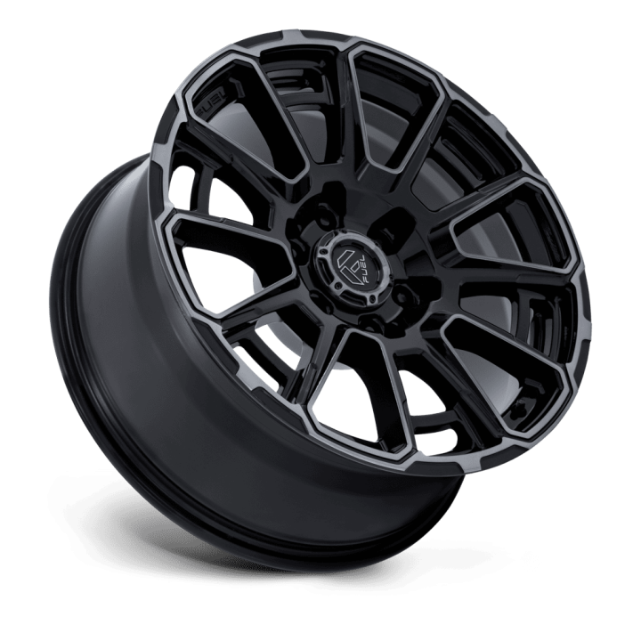 Felga aluminiowa FC910 FOXHOUND Gloss Black Dark Tinted Clear FUEL - ujęcie 2