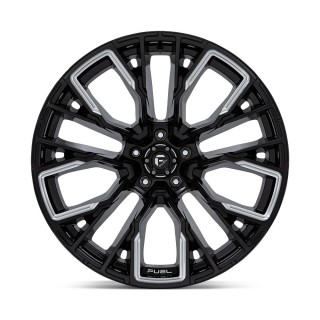 Felga aluminiowa D849 Rebar Gloss Black Milled Fuel - ujęcie 2
