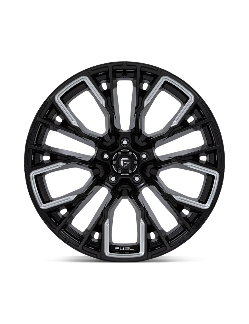 Felga aluminiowa D849 Rebar Gloss Black Milled Fuel - ujęcie 2