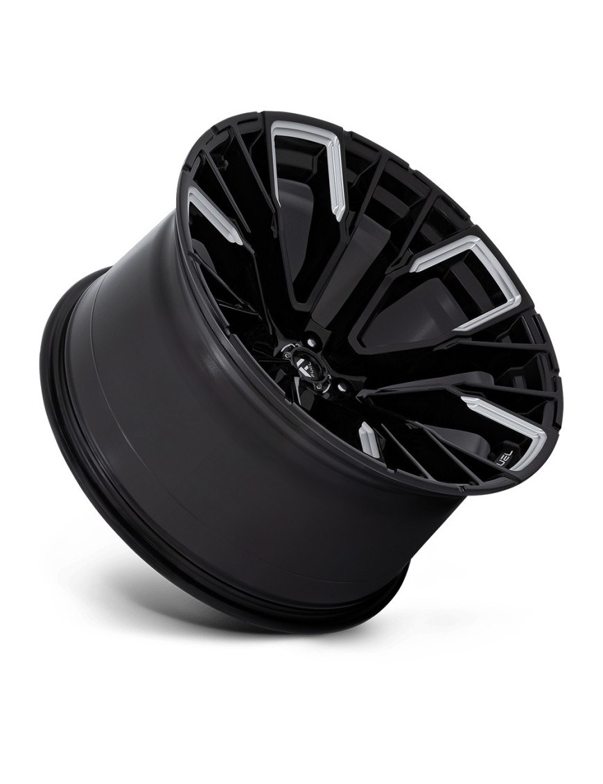 Felga aluminiowa D849 Rebar Gloss Black Milled Fuel - ujęcie 3