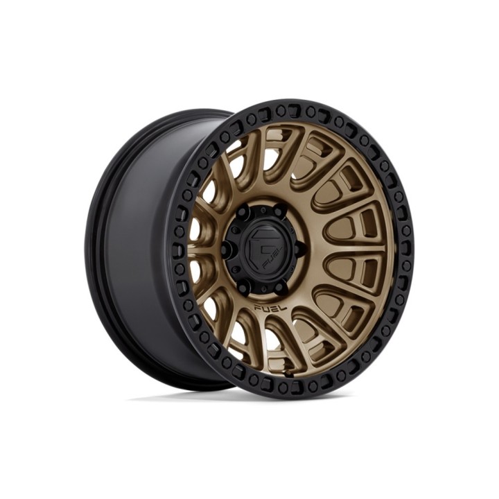 Felga aluminiowa D861 Matte Bronze W/ Black Ring Fuel