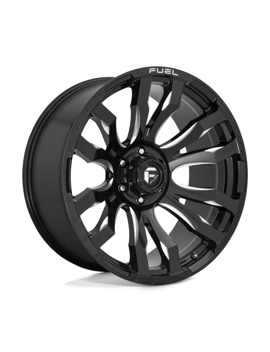 Felga aluminiowa D673 Blitz Gloss Black Milled Fuel