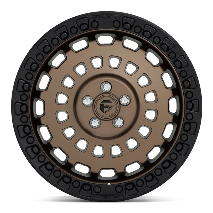 Felga aluminiowa D634 Zephyr Matte Bronze Black Bead Ring Fuel - ujęcie 2