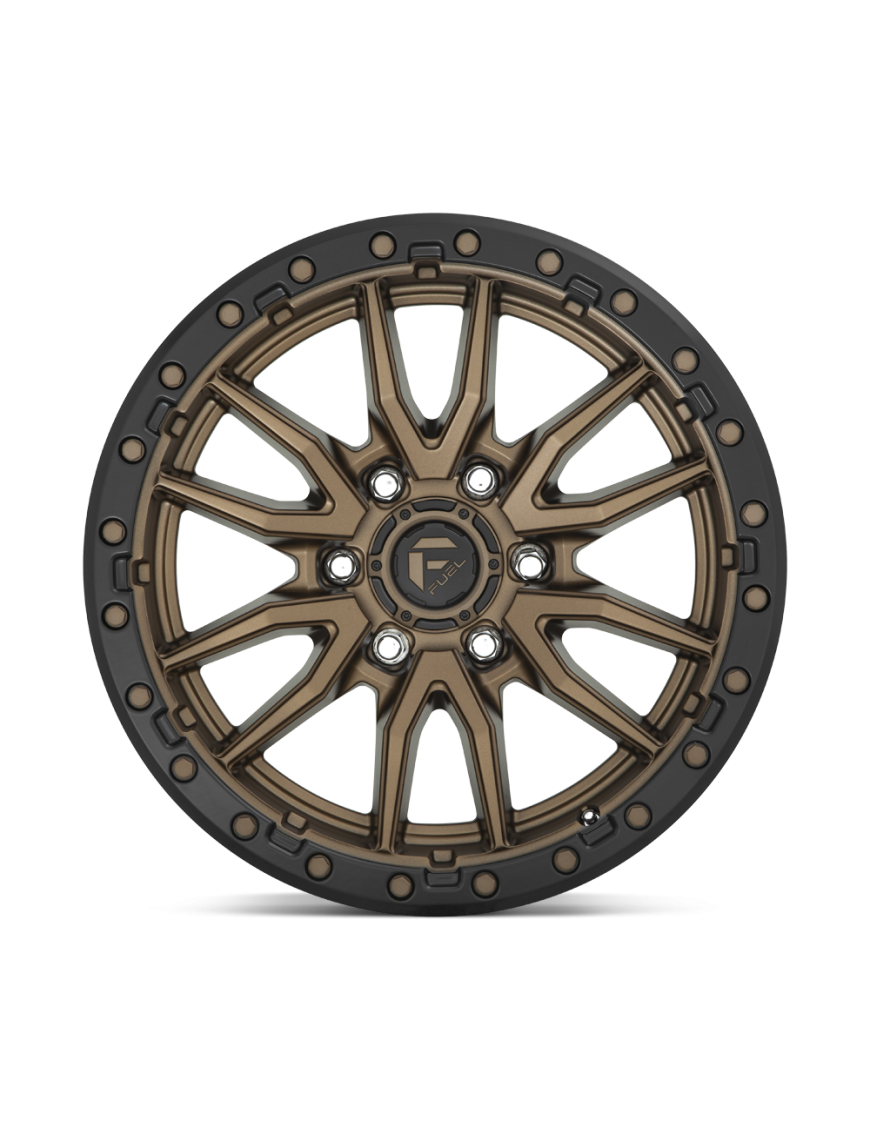 Felga aluminiowa D681 Rebel Matte Bronze Black Bead Ring Fuel - ujęcie 3