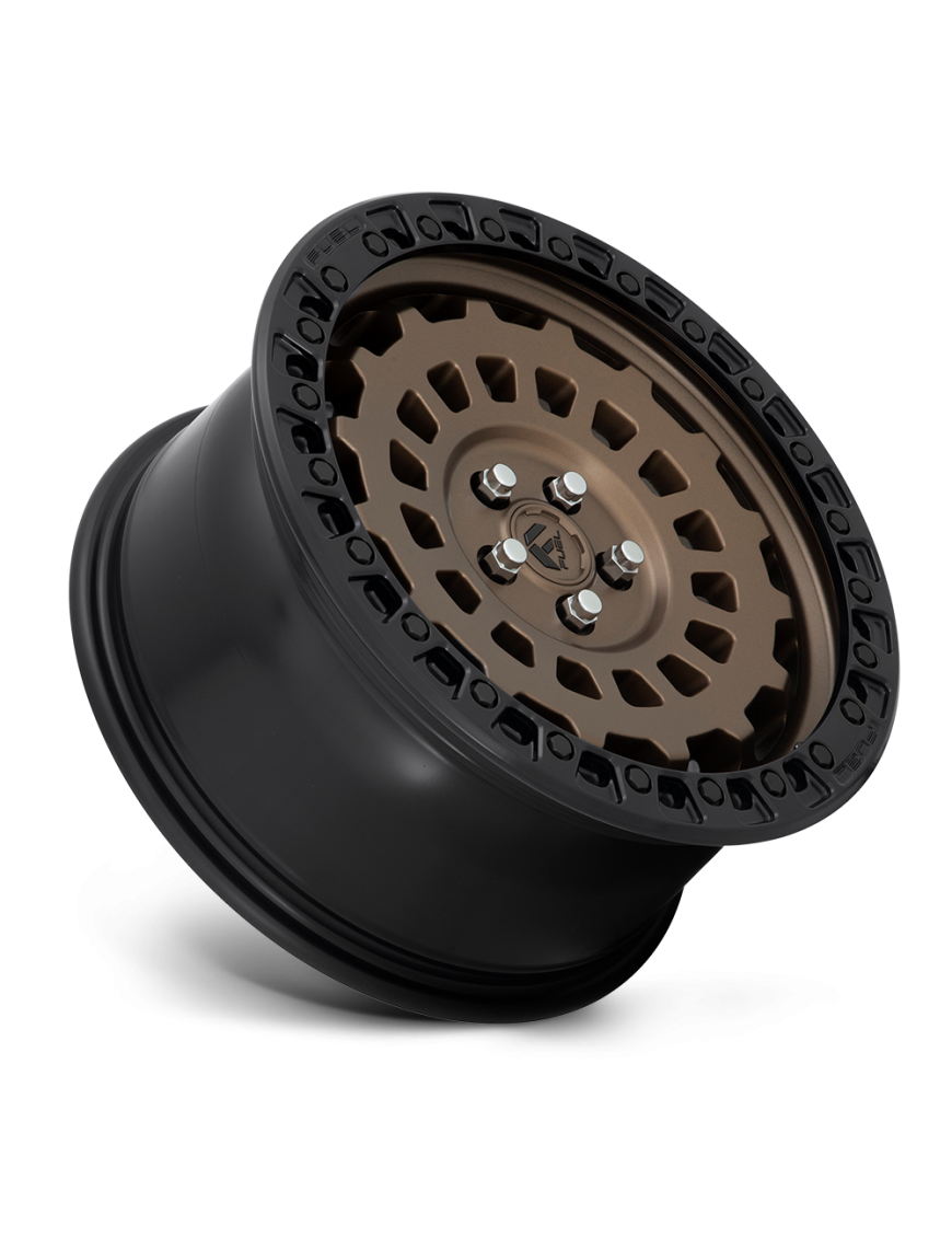 Felga aluminiowa D634 Zephyr Matte Bronze Black Bead Ring Fuel - ujęcie 3