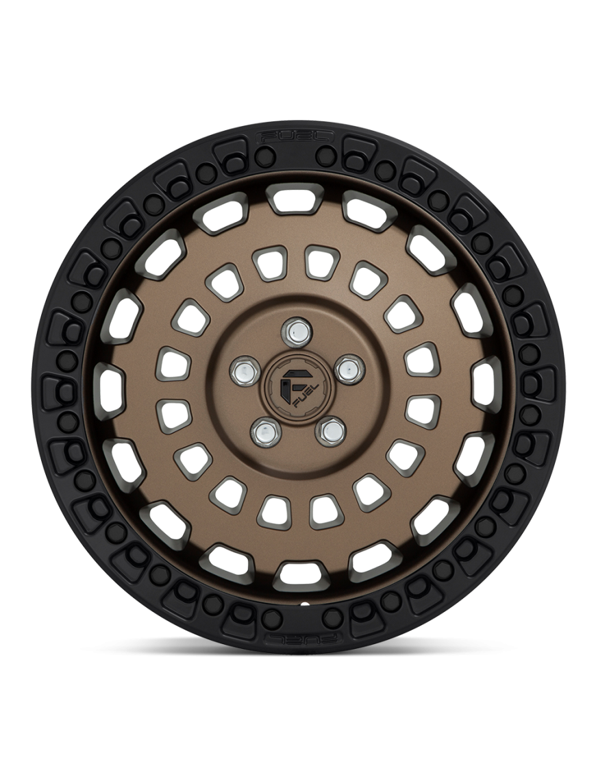 Felga aluminiowa D634 Zephyr Matte Bronze Black Bead Ring Fuel - ujęcie 2