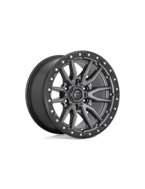 Felga aluminiowa D680 Rebel Matte GUN Metal Black Bead Ring Fuel