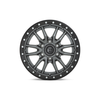 Felga aluminiowa D680 Rebel Matte GUN Metal Black Bead Ring Fuel - ujęcie 2