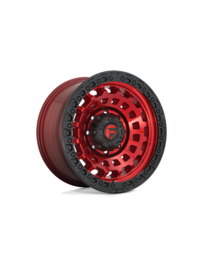 Felga aluminiowa D632 Zephyr Candy RED Black Bead Ring Fuel