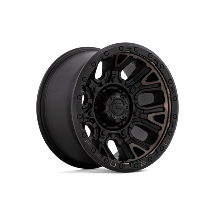 Felga aluminiowa D824 Traction Matte Black W/ Double Dark Tint Fuel