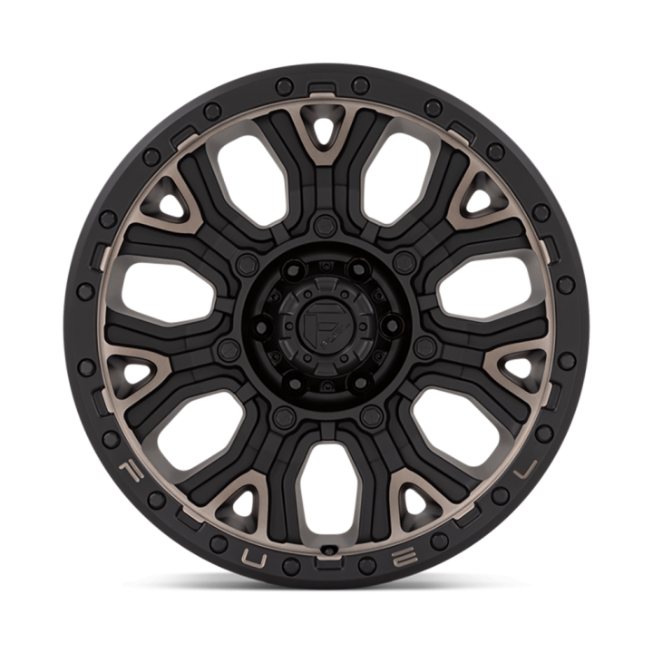 Felga aluminiowa D824 Traction Matte Black W/ Double Dark Tint Fuel - ujęcie 2