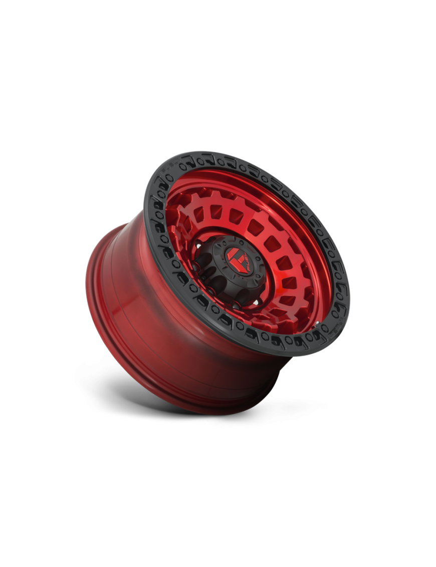 Felga aluminiowa D632 Zephyr Candy RED Black Bead Ring Fuel - ujęcie 2