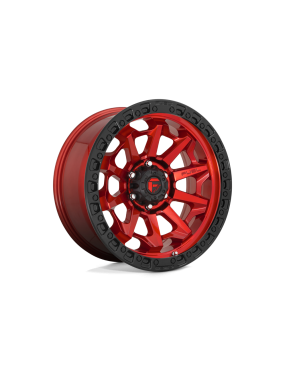 Felga aluminiowa D695 Covert Candy RED Black Bead Ring Fuel