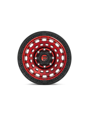 Felga aluminiowa D632 Zephyr Candy RED Black Bead Ring Fuel - ujęcie 3