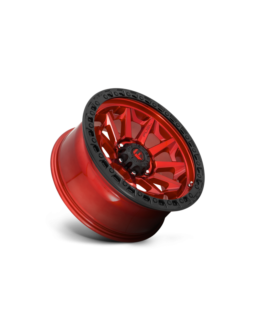 Felga aluminiowa D695 Covert Candy RED Black Bead Ring Fuel - ujęcie 2