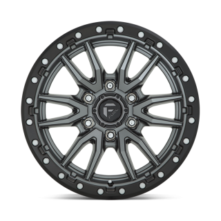 Felga aluminiowa D680 Rebel Matte GUN Metal Black Bead Ring Fuel - ujęcie 2