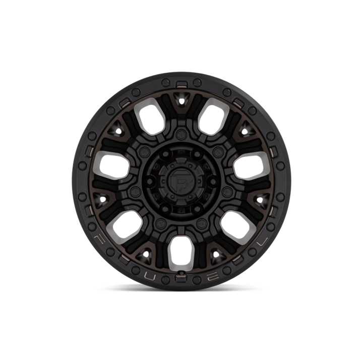 Felga aluminiowa D824 Traction Matte Black W/ Double Dark Tint Fuel - ujęcie 3