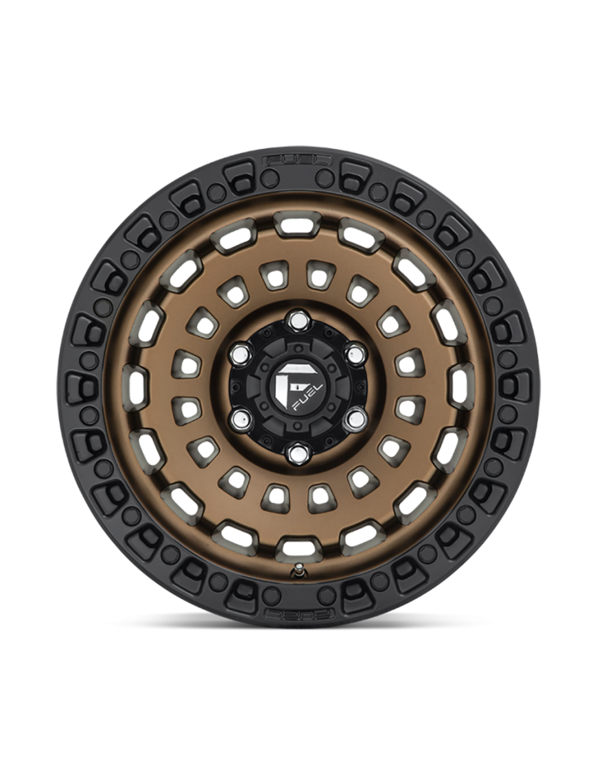 Felga aluminiowa D634 Zephyr Matte Bronze Black Bead Ring Fuel - ujęcie 2
