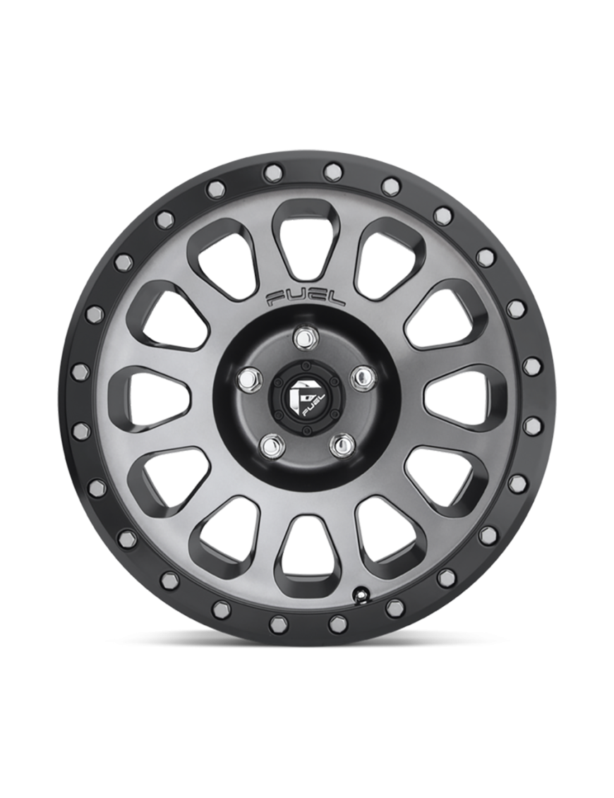 Felga aluminiowa D601 Vector Matte GUN Metal Black Bead Ring Fuel - ujęcie 2