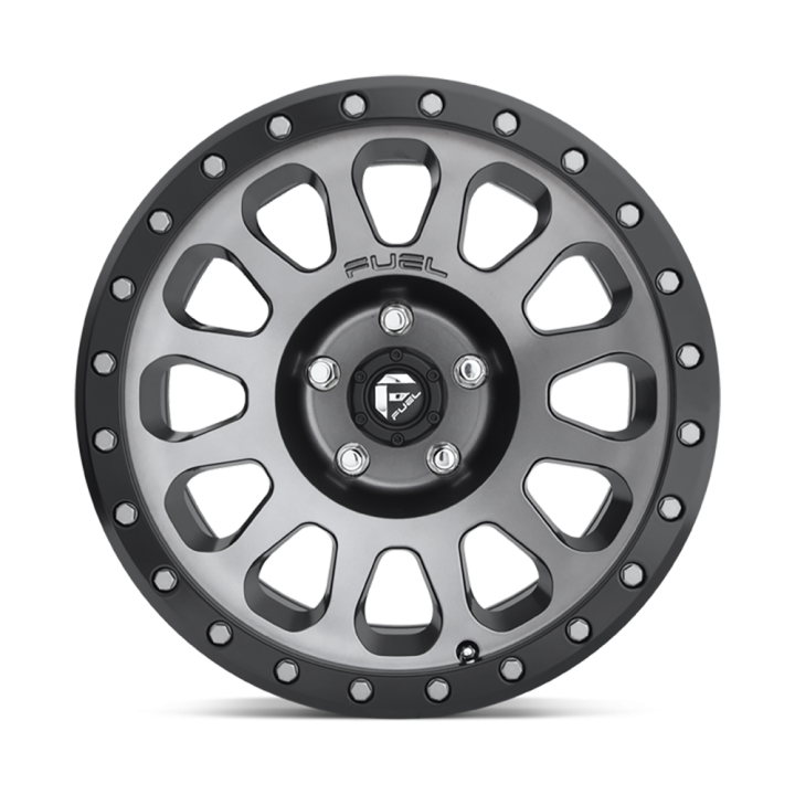 Felga aluminiowa D601 Vector Matte GUN Metal Black Bead Ring Fuel - ujęcie 2