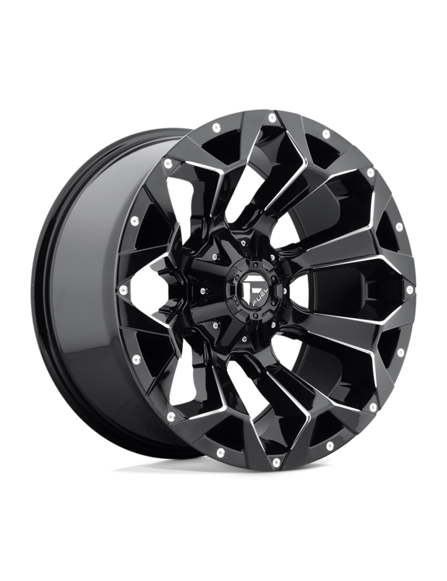 Felga aluminiowa D576 Assault Gloss Black Milled Fuel