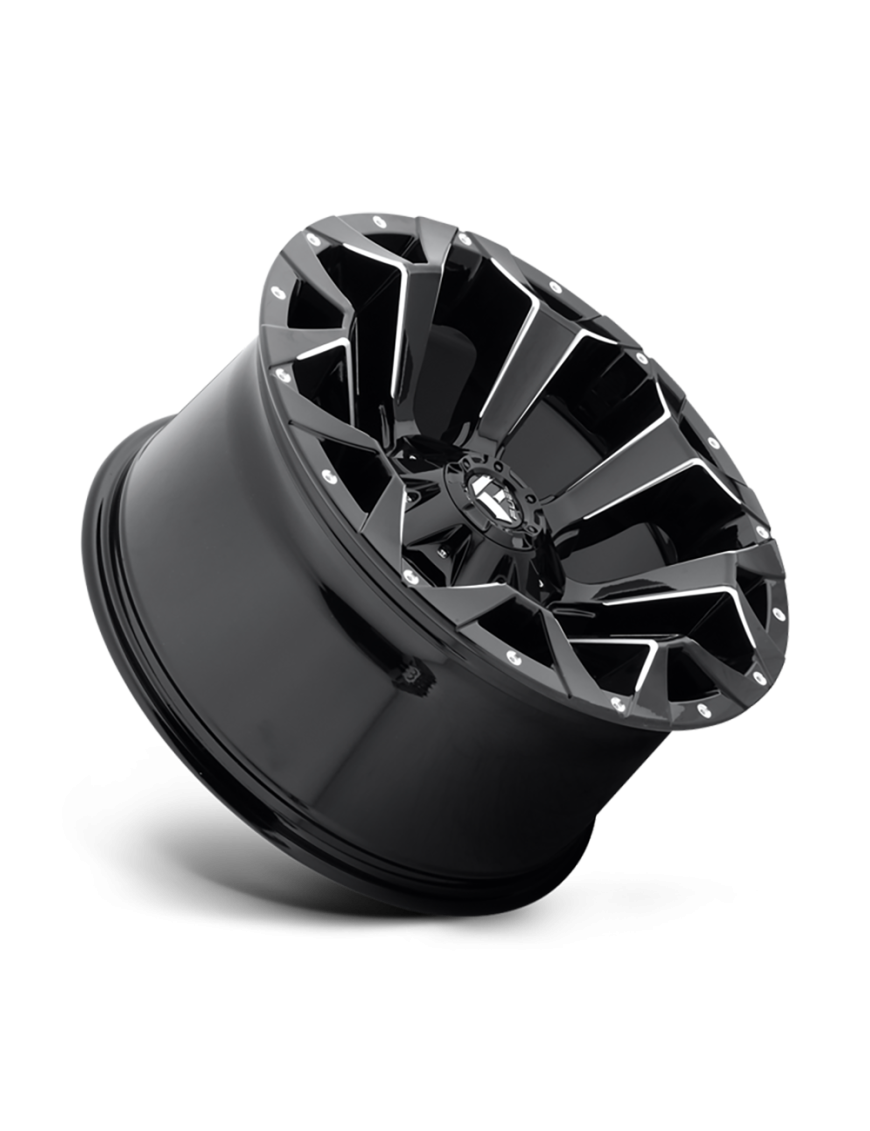 Felga aluminiowa D576 Assault Gloss Black Milled Fuel - ujęcie 2