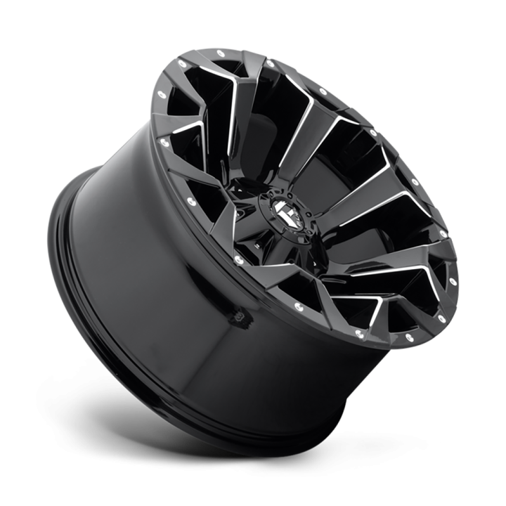 Felga aluminiowa D576 Assault Gloss Black Milled Fuel - ujęcie 2