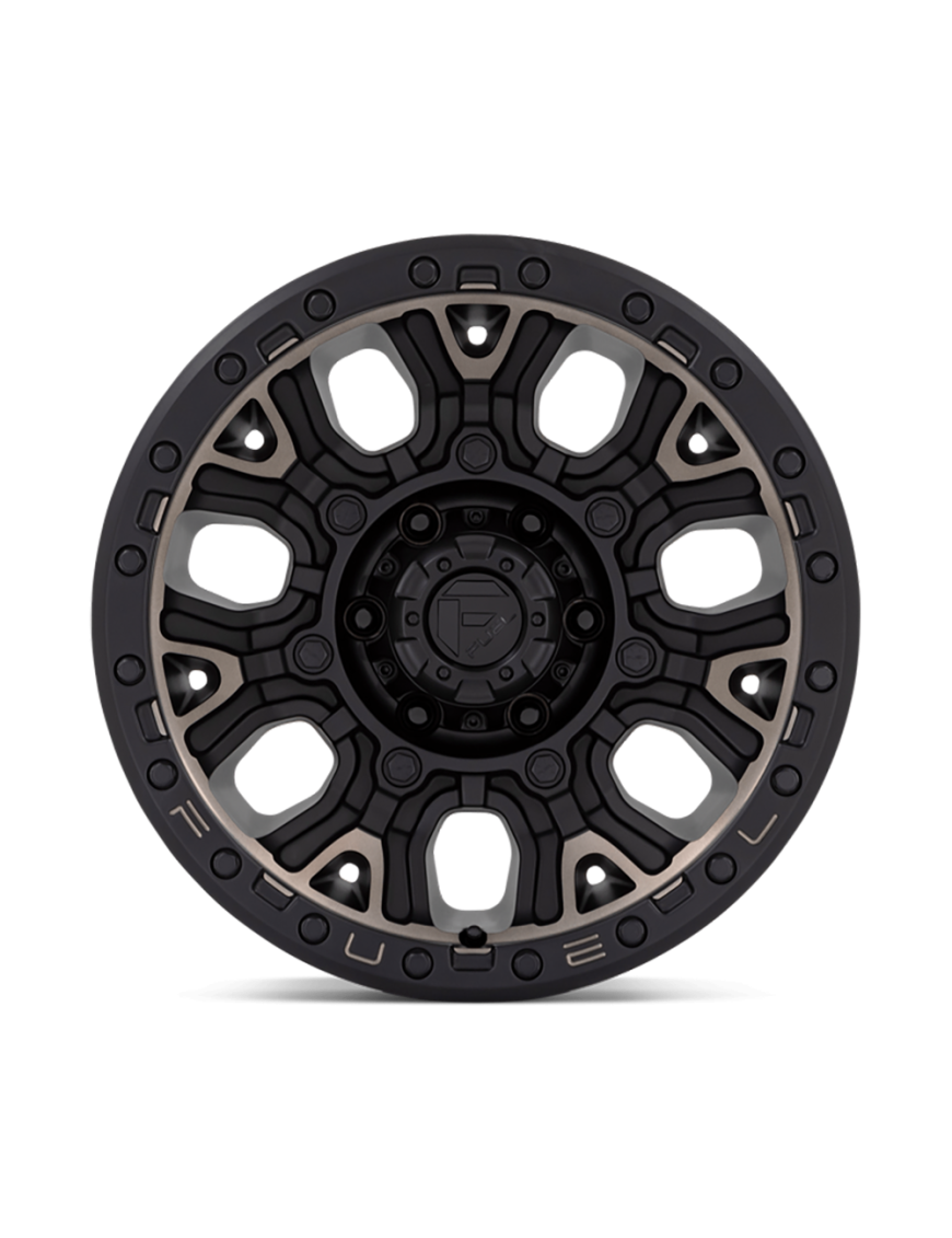 Felga aluminiowa D824 Traction Matte Black W/ Double Dark Tint Fuel - ujęcie 3