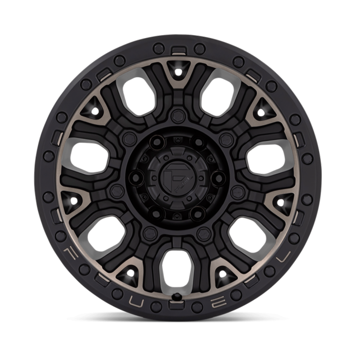 Felga aluminiowa D824 Traction Matte Black W/ Double Dark Tint Fuel - ujęcie 3