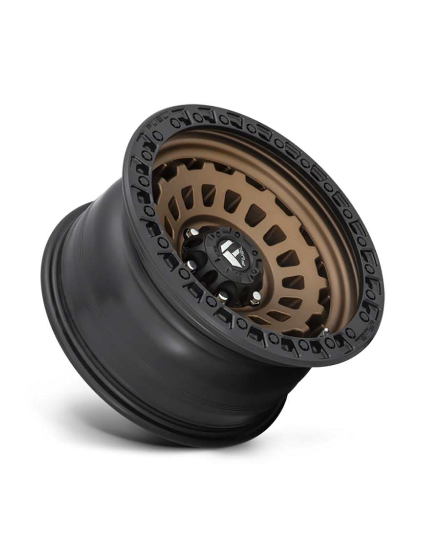 Felga aluminiowa D634 Zephyr Matte Bronze Black Bead Ring Fuel - ujęcie 3