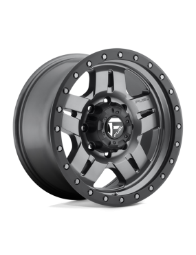 Felga aluminiowa D558 Anza Matte GUN Metal Black Bead Ring Fuel