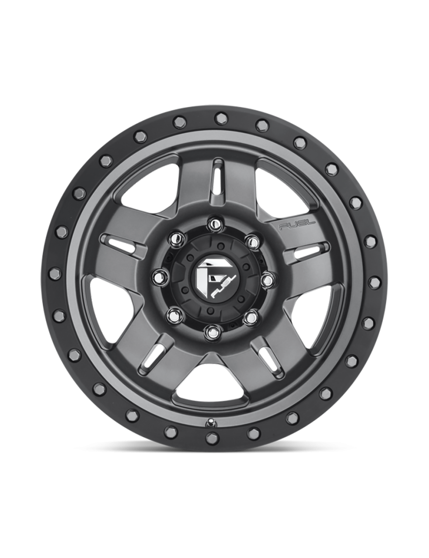 Felga aluminiowa D558 Anza Matte GUN Metal Black Bead Ring Fuel - ujęcie 2