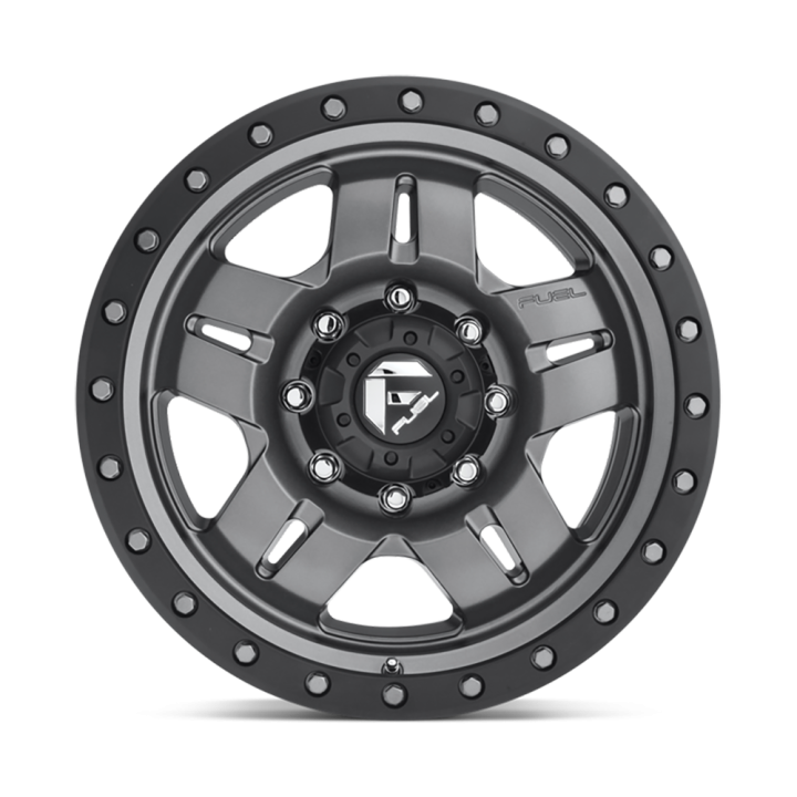 Felga aluminiowa D558 Anza Matte GUN Metal Black Bead Ring Fuel - ujęcie 2