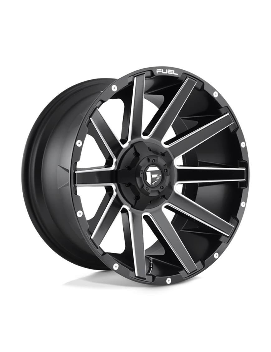 Felga aluminiowa D616 Contra Matte Black Milled Fuel