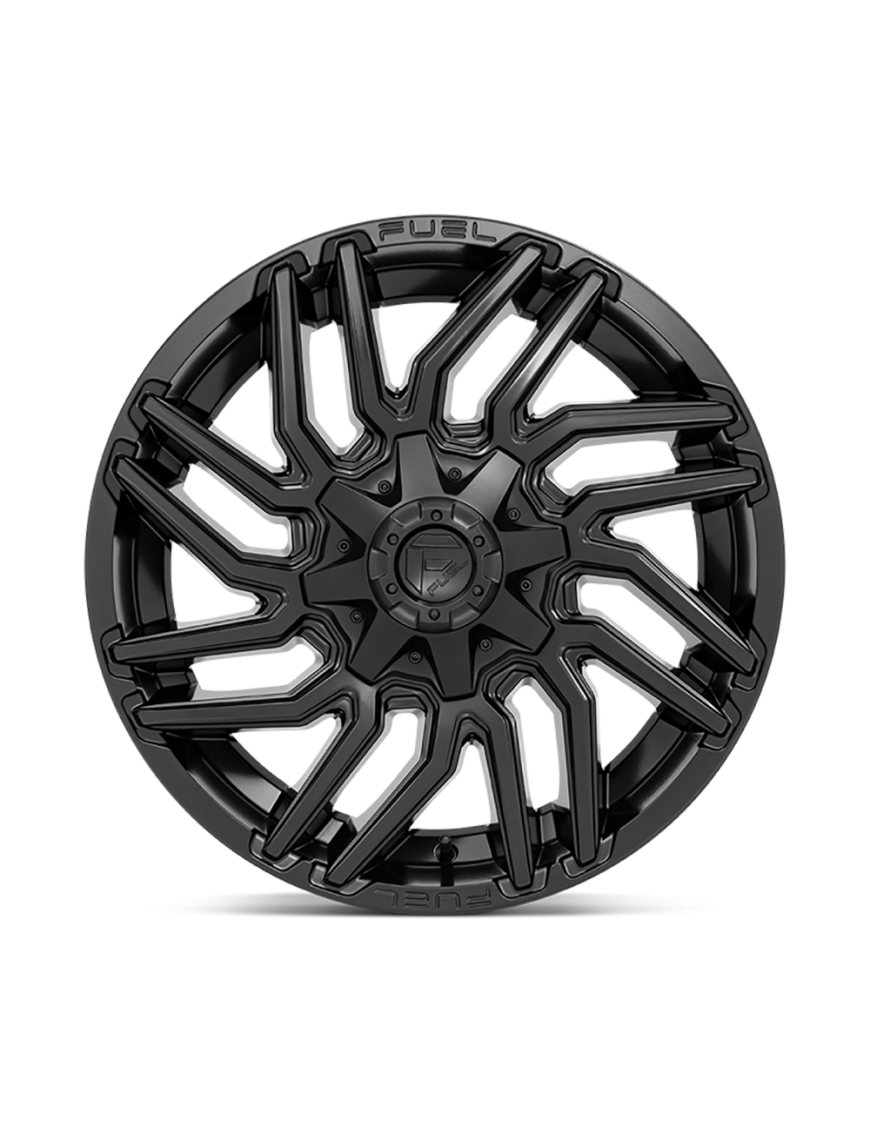 Felga aluminiowa D775 Typhoon Matte Black Fuel - ujęcie 2