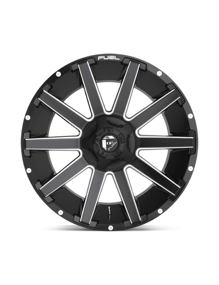 Felga aluminiowa D616 Contra Matte Black Milled Fuel - ujęcie 2