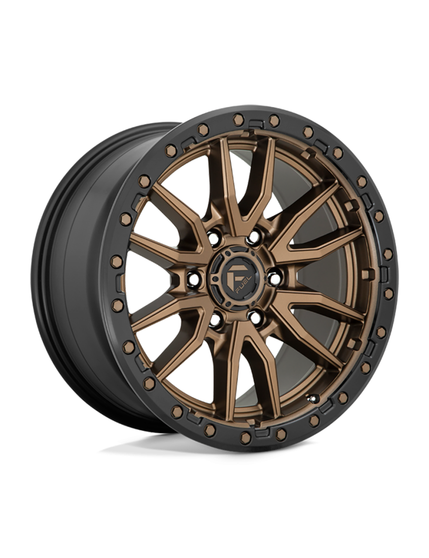 Felga aluminiowa D681 Rebel Matte Bronze Black Bead Ring Fuel