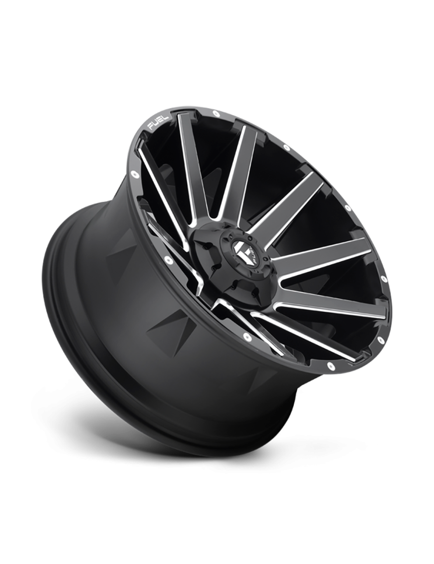 Felga aluminiowa D616 Contra Matte Black Milled Fuel - ujęcie 3