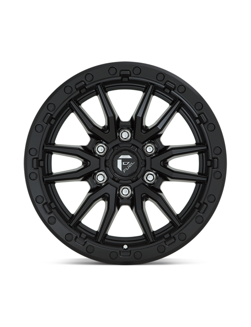 Felga aluminiowa D679 Rebel Matte Black Fuel - ujęcie 3