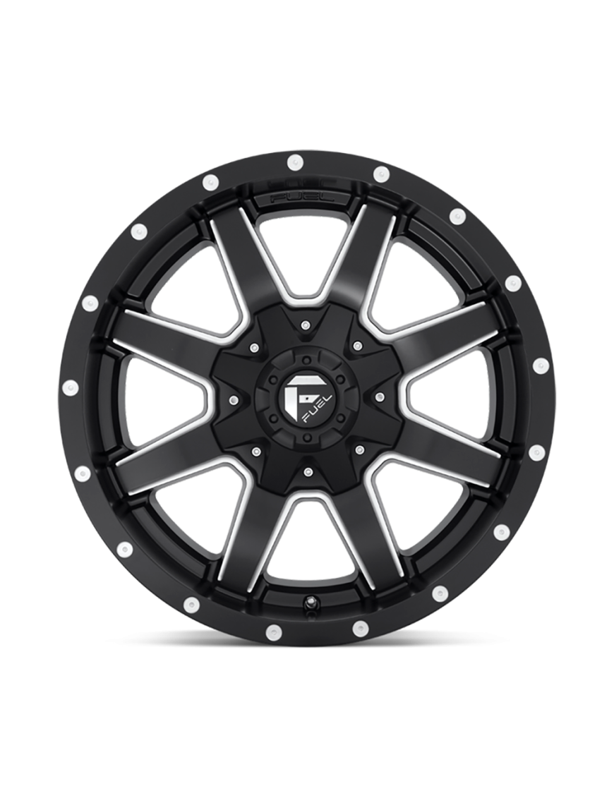 Felga aluminiowa D538 Maverick Matte Black Milled Fuel - ujęcie 2