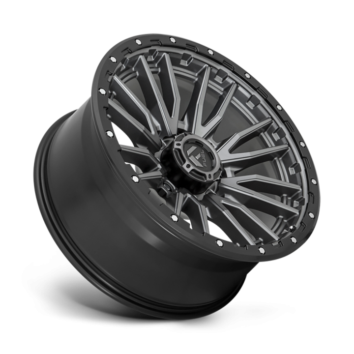 Felga aluminiowa D680 Rebel Matte GUN Metal Black Bead Ring Fuel - ujęcie 2