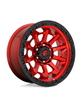 Felga aluminiowa D695 Covert Candy RED Black Bead Ring Fuel