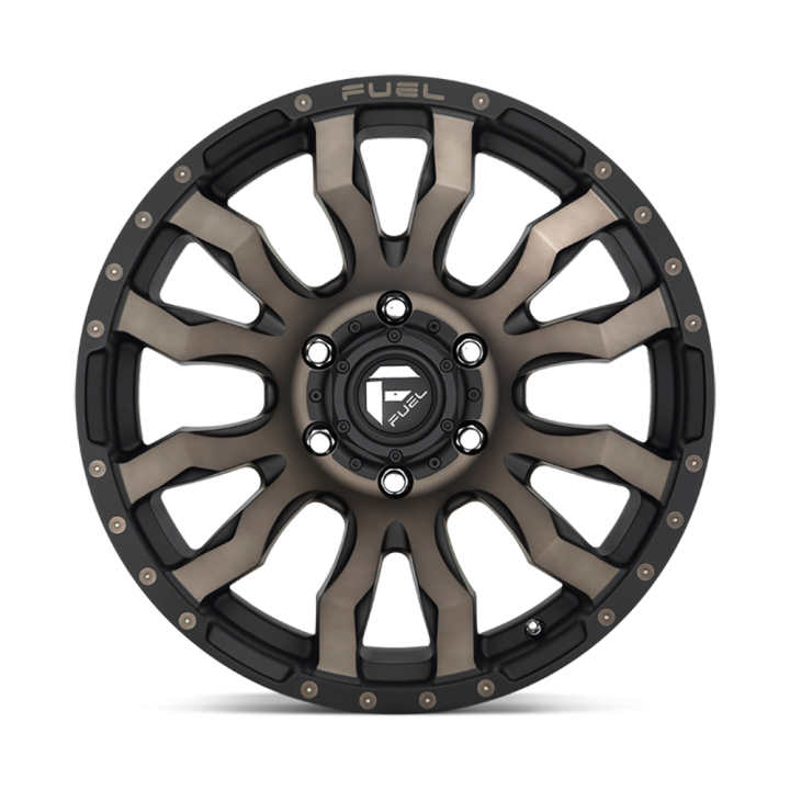 Felga aluminiowa D674 Blitz Matte Black Double Dark Tint Fuel - ujęcie 2