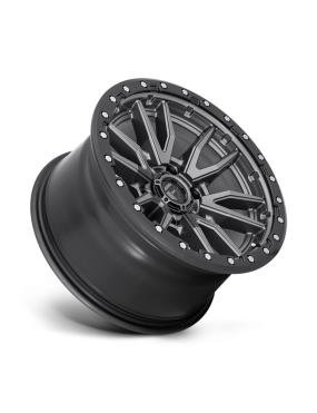 Felga aluminiowa D680 Rebel Matte GUN Metal Black Bead Ring Fuel - ujęcie 3