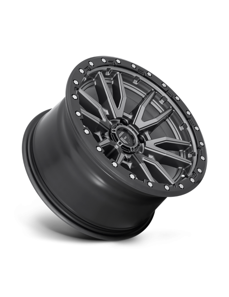 Felga aluminiowa D680 Rebel Matte GUN Metal Black Bead Ring Fuel - ujęcie 3