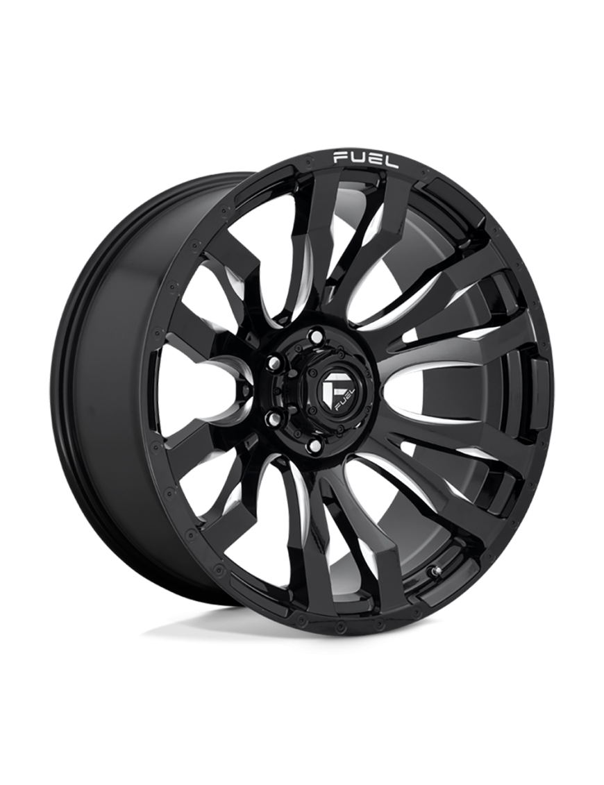 Felga aluminiowa D673 Blitz Gloss Black Milled Fuel
