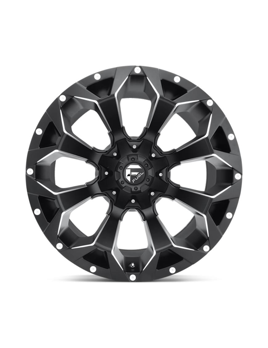 Felga aluminiowa D546 Assault Matte Black Milled Fuel - ujęcie 3