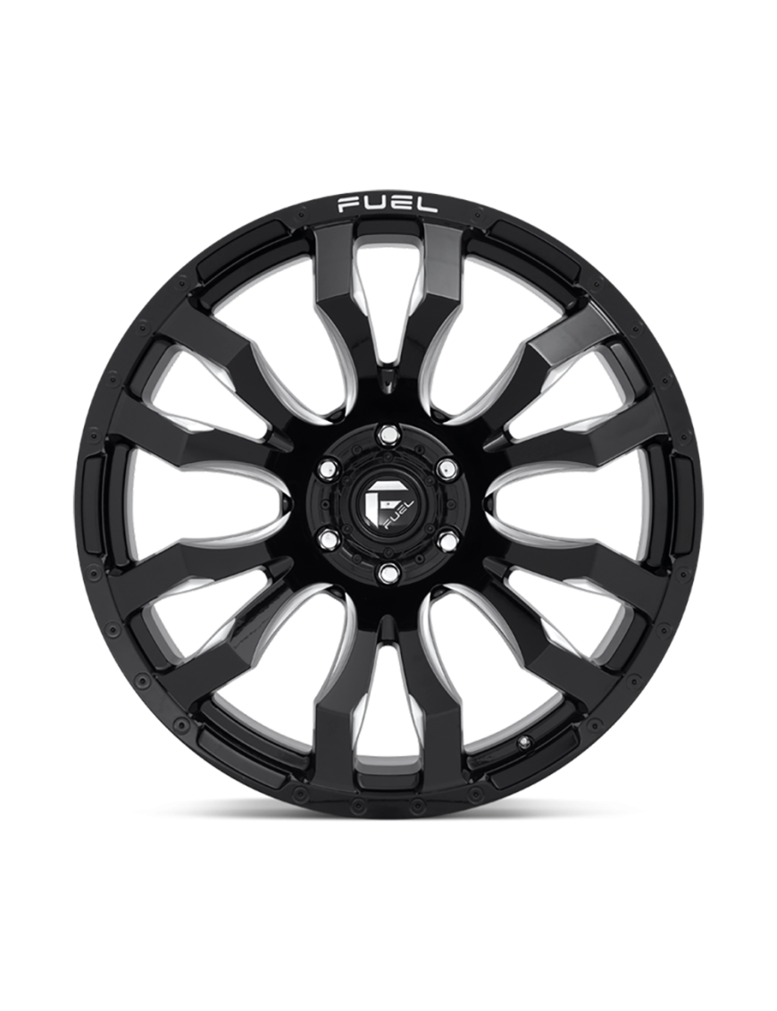 Felga aluminiowa D673 Blitz Gloss Black Milled Fuel - ujęcie 3