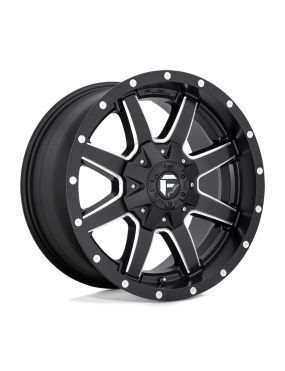 Felga aluminiowa D538 Maverick Matte Black Milled Fuel