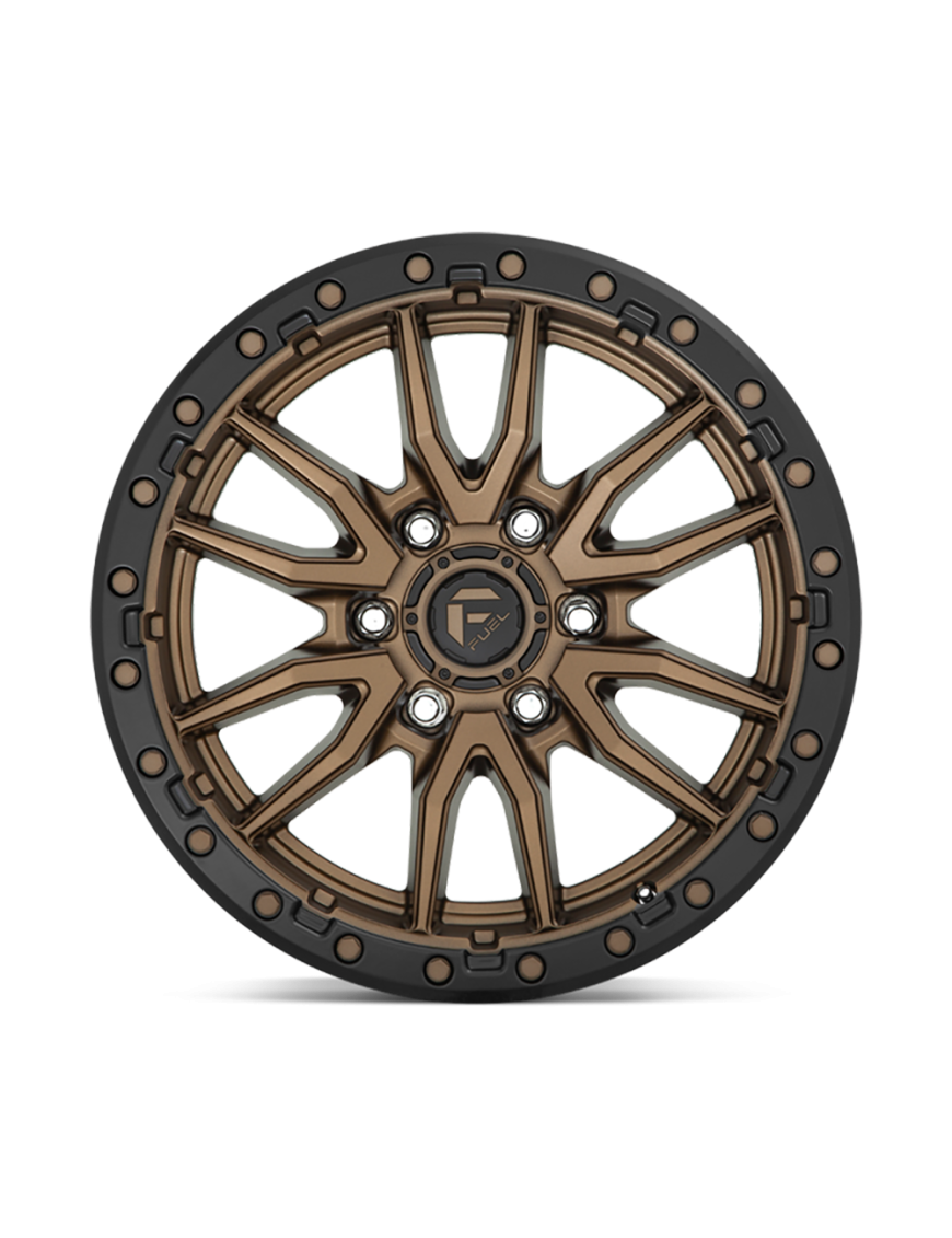 Felga aluminiowa D681 Rebel Matte Bronze Black Bead Ring Fuel - ujęcie 3